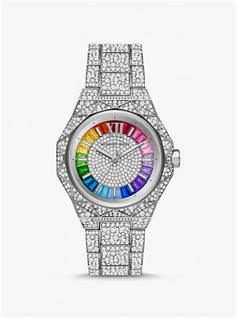 michael kors blake rainbow watch|Michael Kors raquel rainbow.